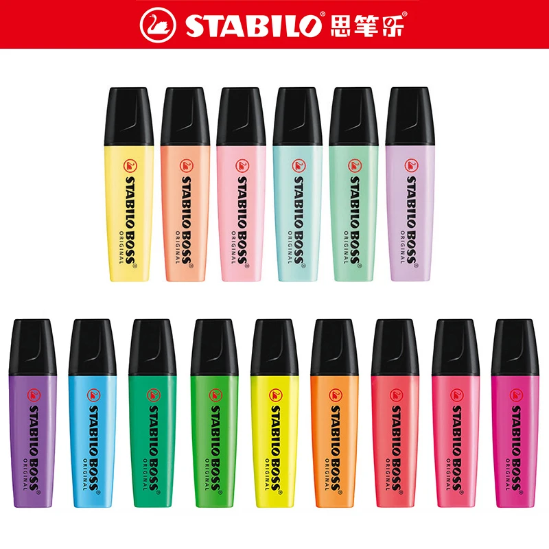 Stabilo Marker Boss - 5/9/14 Renk STABILO Fosforlu Kalemler Çizim