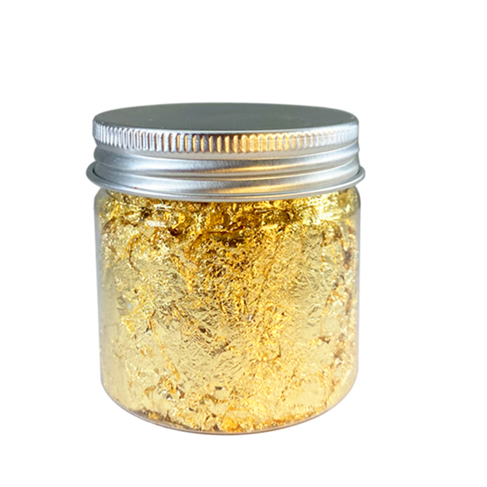 Gold Foil Flakes - İmitasyon gül altın gümüş bakır folyo