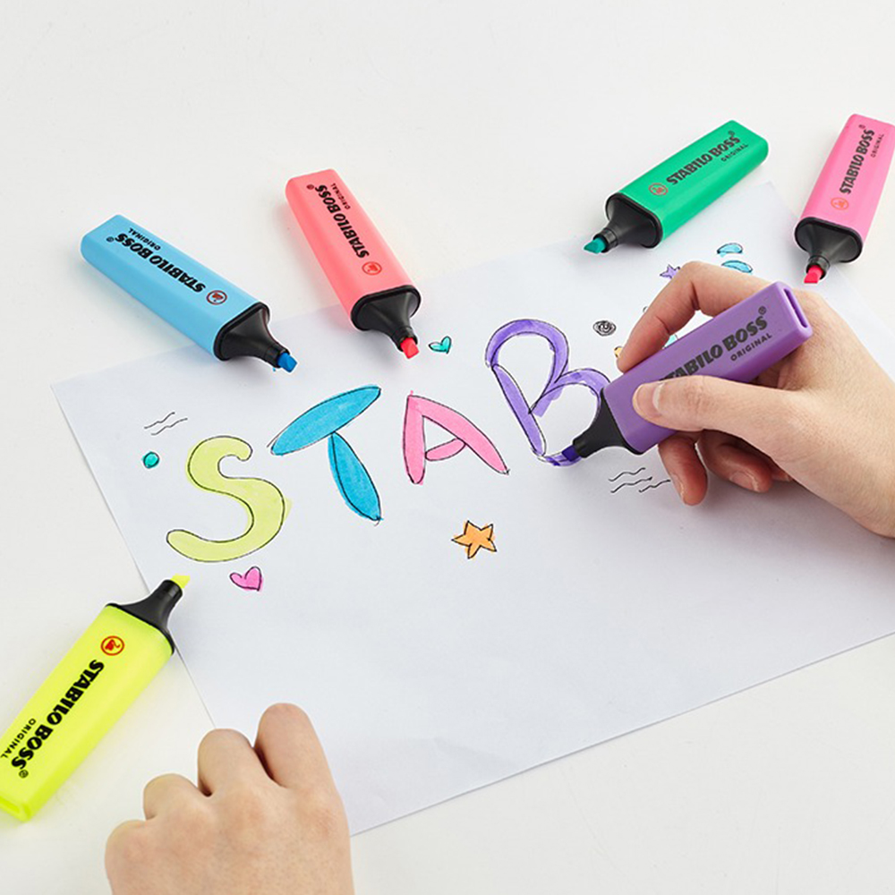 Stabilo Marker Boss - 1 adet Alman Stabilo Fosforlu Kalem