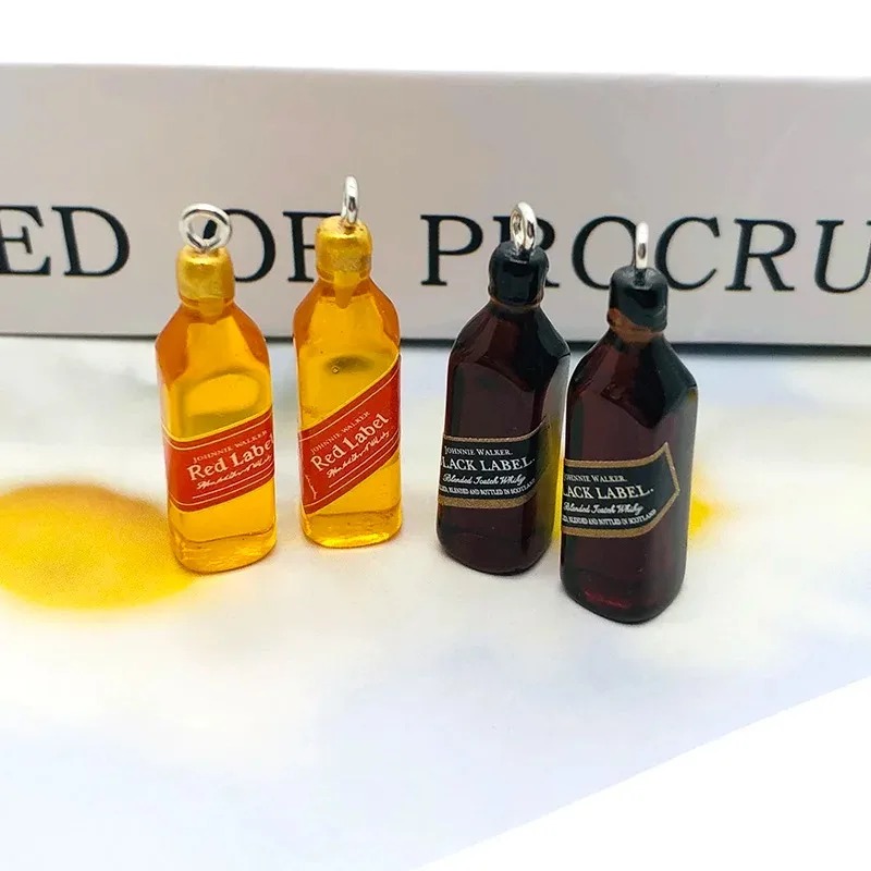 Resin Crafts Diy - 10 adet minik şarap barı şişe