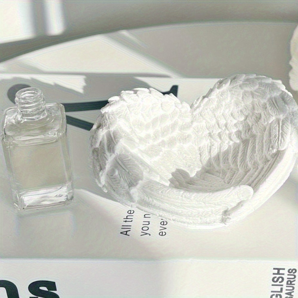 Resin Craft Ideas - Katmanlı Kanat Tasarımlı 1 adet Melek