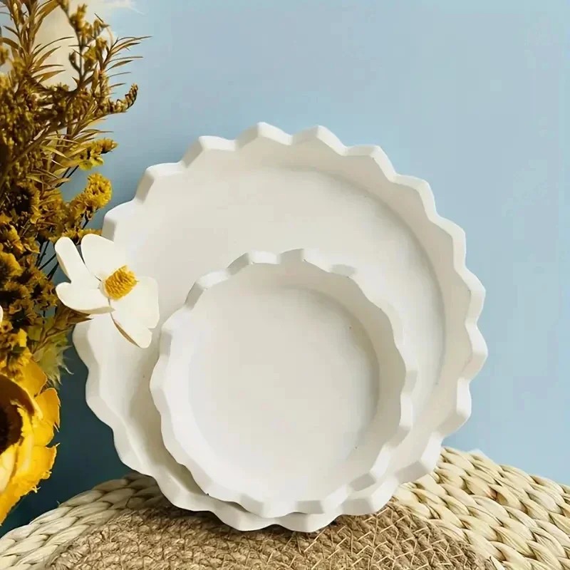 Coaster Mold Round - Harika Silikon Takı Tepsisi Reçine Kalıpları
