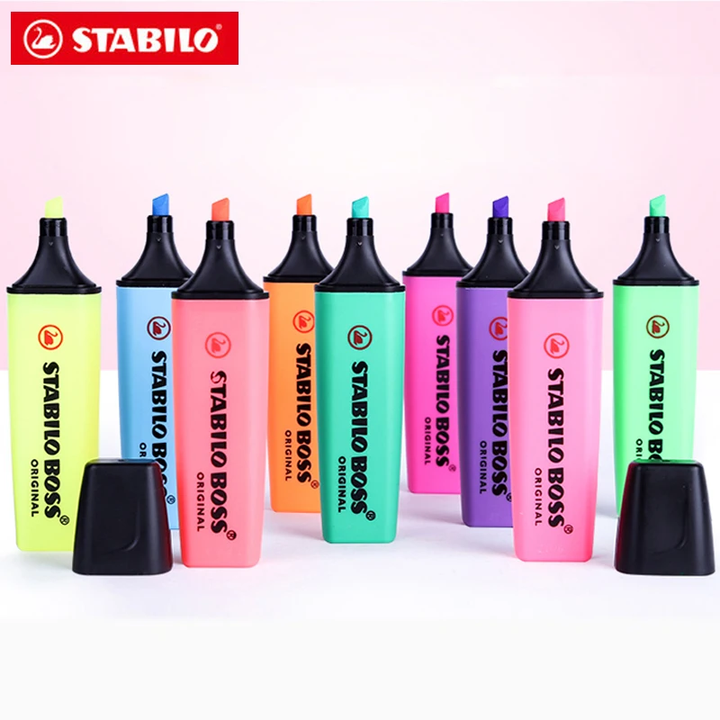 Stabilo Marker Boss - 1 adet alman STABILO highhighmacaron fosforlu