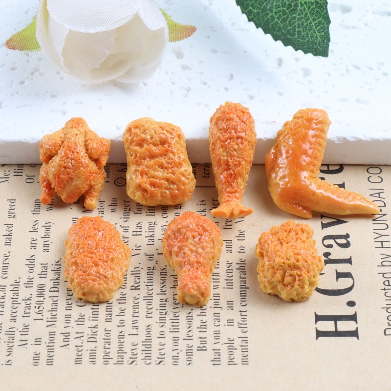 Simüle Kızarmış Tavuk Butu Kan - Resin Crafts Diy incelemesi ve fiyatı
