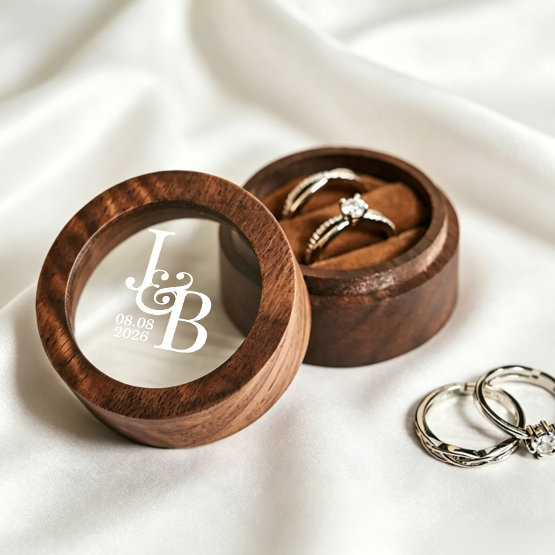 Kişiselleştirilmiş Alyans Kutu - Wood Ring Blank incelemesi ve fiyatı