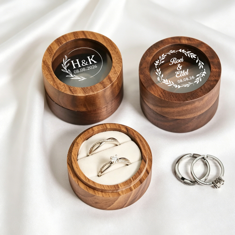 Kişiselleştirilmiş Alyans Kutu - Wood Ring Blank incelemesi ve fiyatı