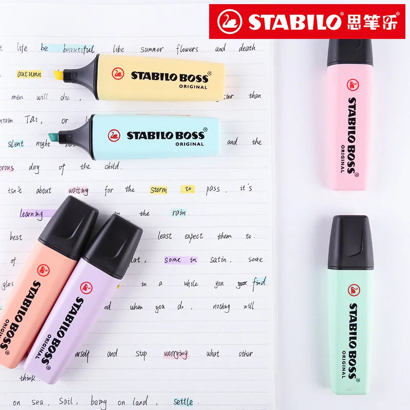 6 Renk STABILO BOSS Macaron Re - Stabilo Marker Boss incelemesi ve fiyatı