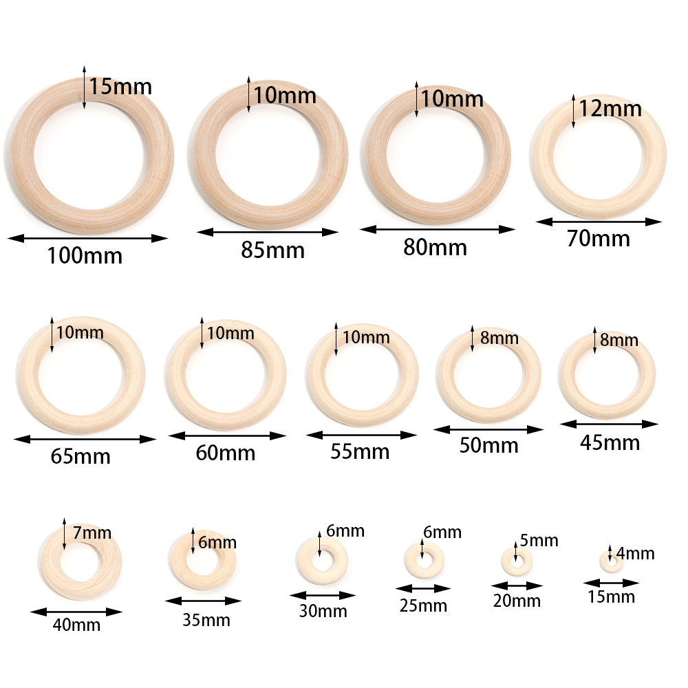 Bitmemiş Masif Ahşap Halkalar  - Wood Ring Blank incelemesi ve fiyatı