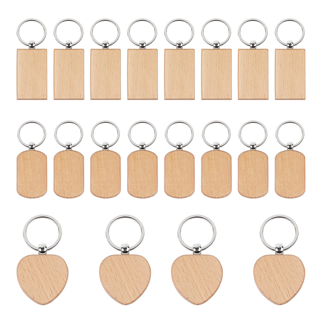 20 Adet İşlenmemiş Ahşap Anaht - Wood Ring Blank incelemesi ve fiyatı