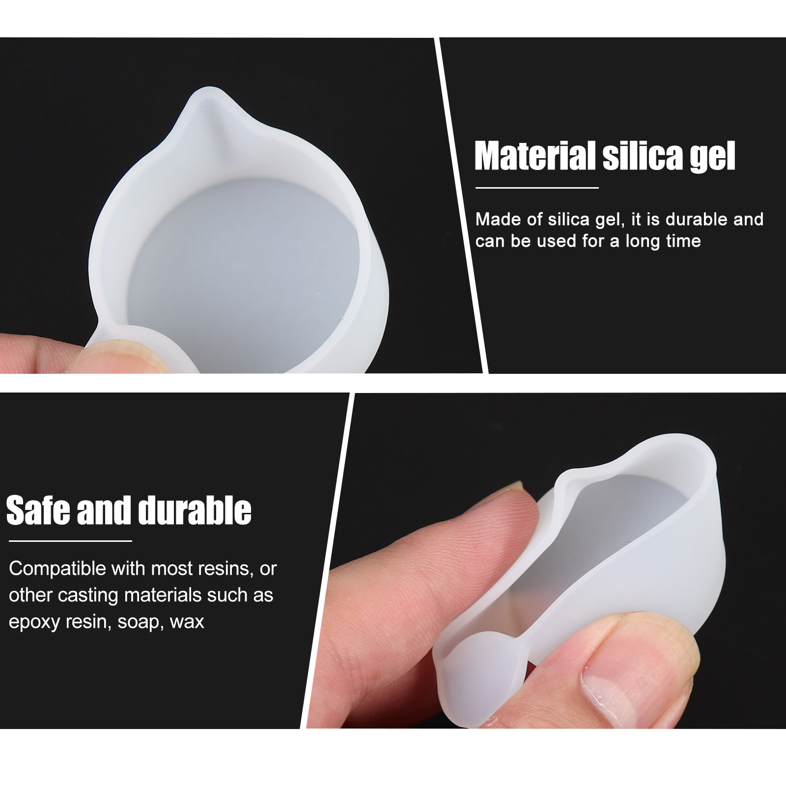 1 Set Silikon DIY Epoksi Dağıt - Mixing Cup Silicone incelemesi ve fiyatı