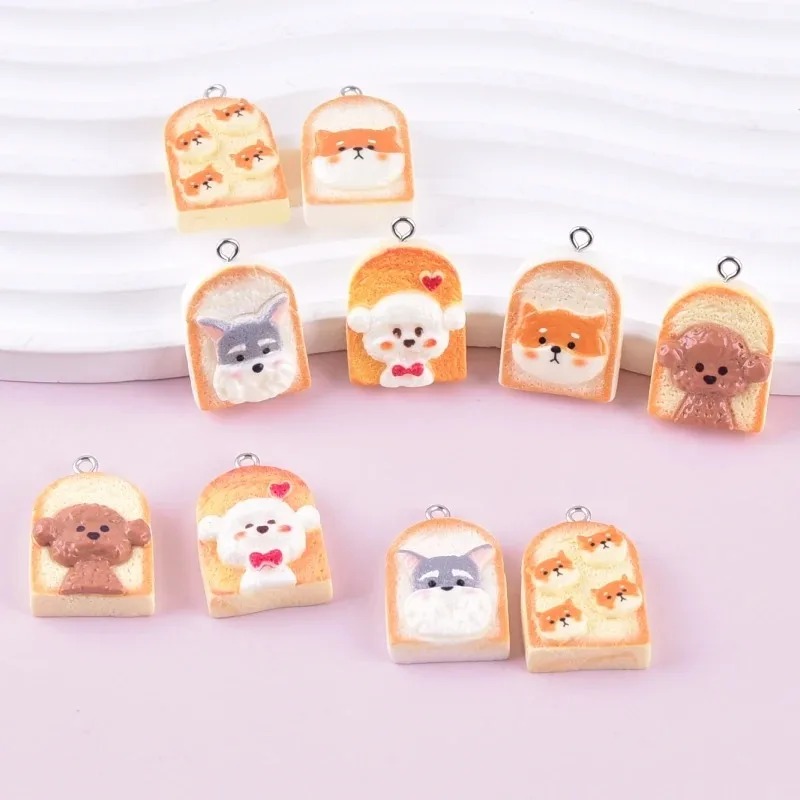 10 adet sevimli tost köpek reç - Resin Crafts Diy incelemesi ve fiyatı