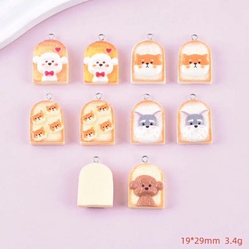 10 adet sevimli tost köpek reç - Resin Crafts Diy incelemesi ve fiyatı
