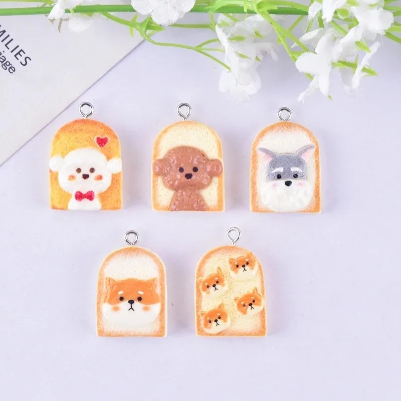 10 adet sevimli tost köpek reç - Resin Crafts Diy incelemesi ve fiyatı