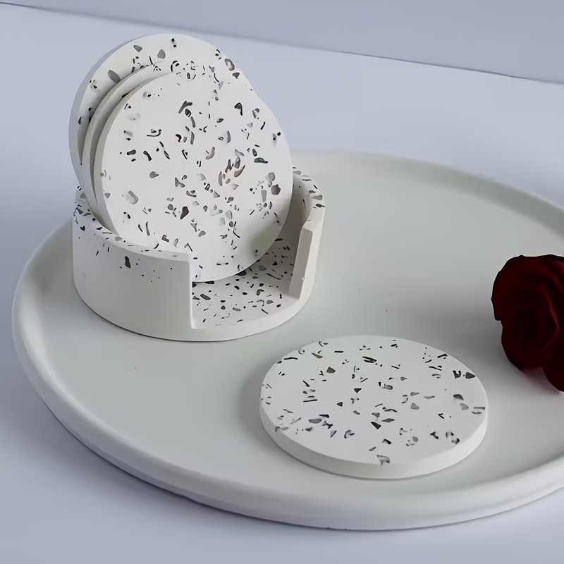 5 adet Yuvarlak Bardak Altlığı - Coaster Mold Round incelemesi ve fiyatı
