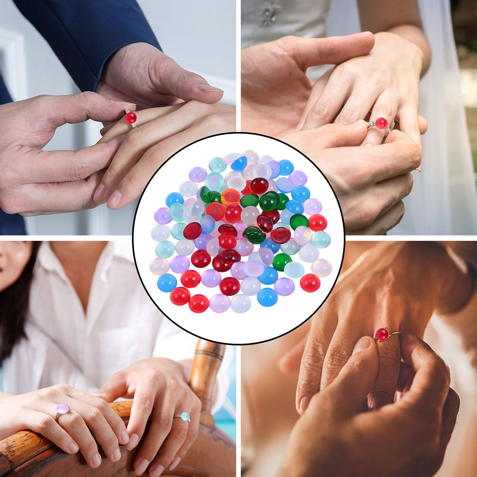 100 Adet Mükemmel İmitasyon Op - Resin Crafts Diy incelemesi ve fiyatı
