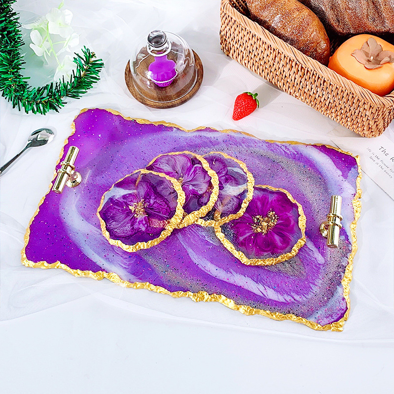 DM413 Drusy Coaster Reçine Kal - Geode Mold Silicone incelemesi ve fiyatı