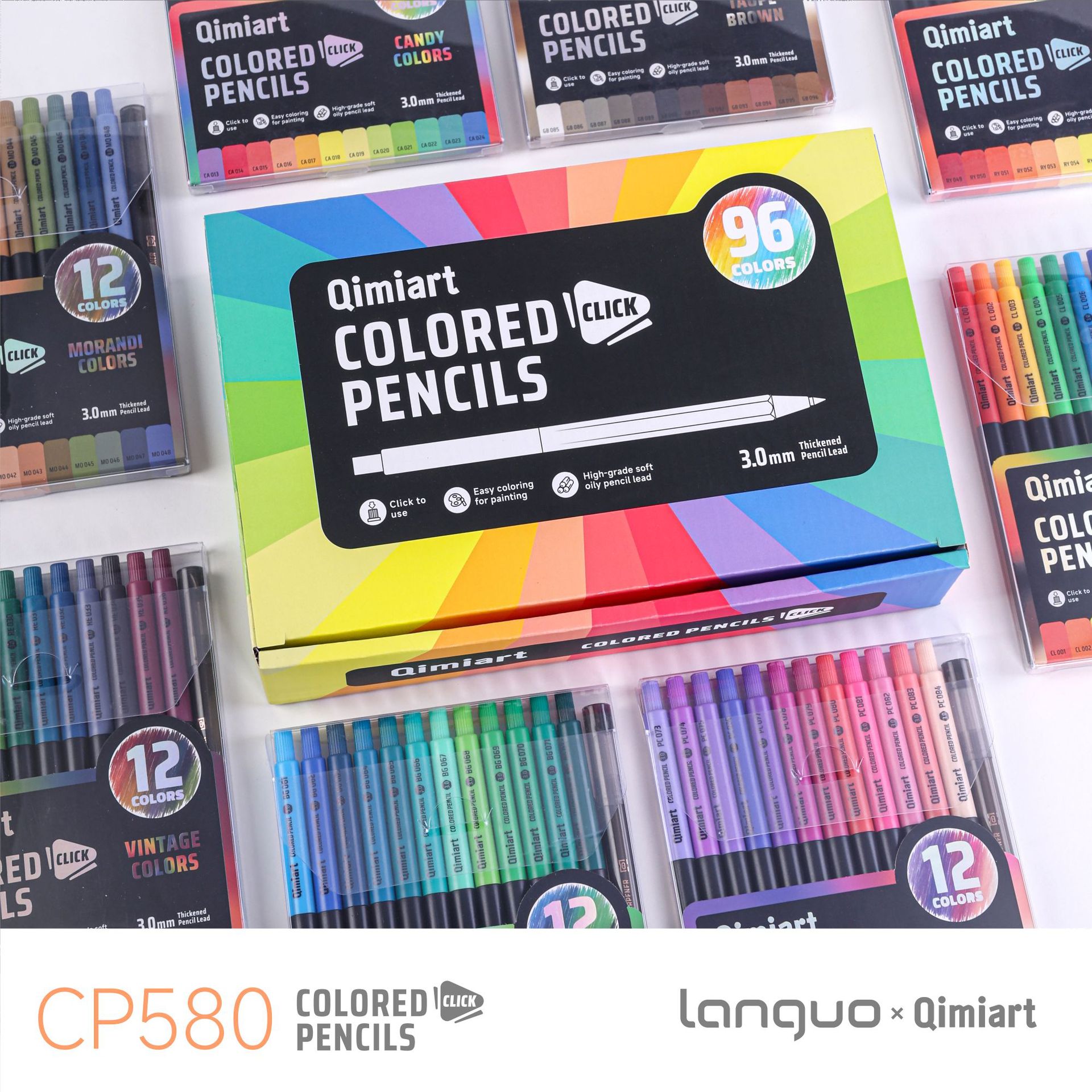 96 Renkli Geri Çekilebilir Ren - Staedtler Pencil Lumocolor incelemesi ve fiyatı