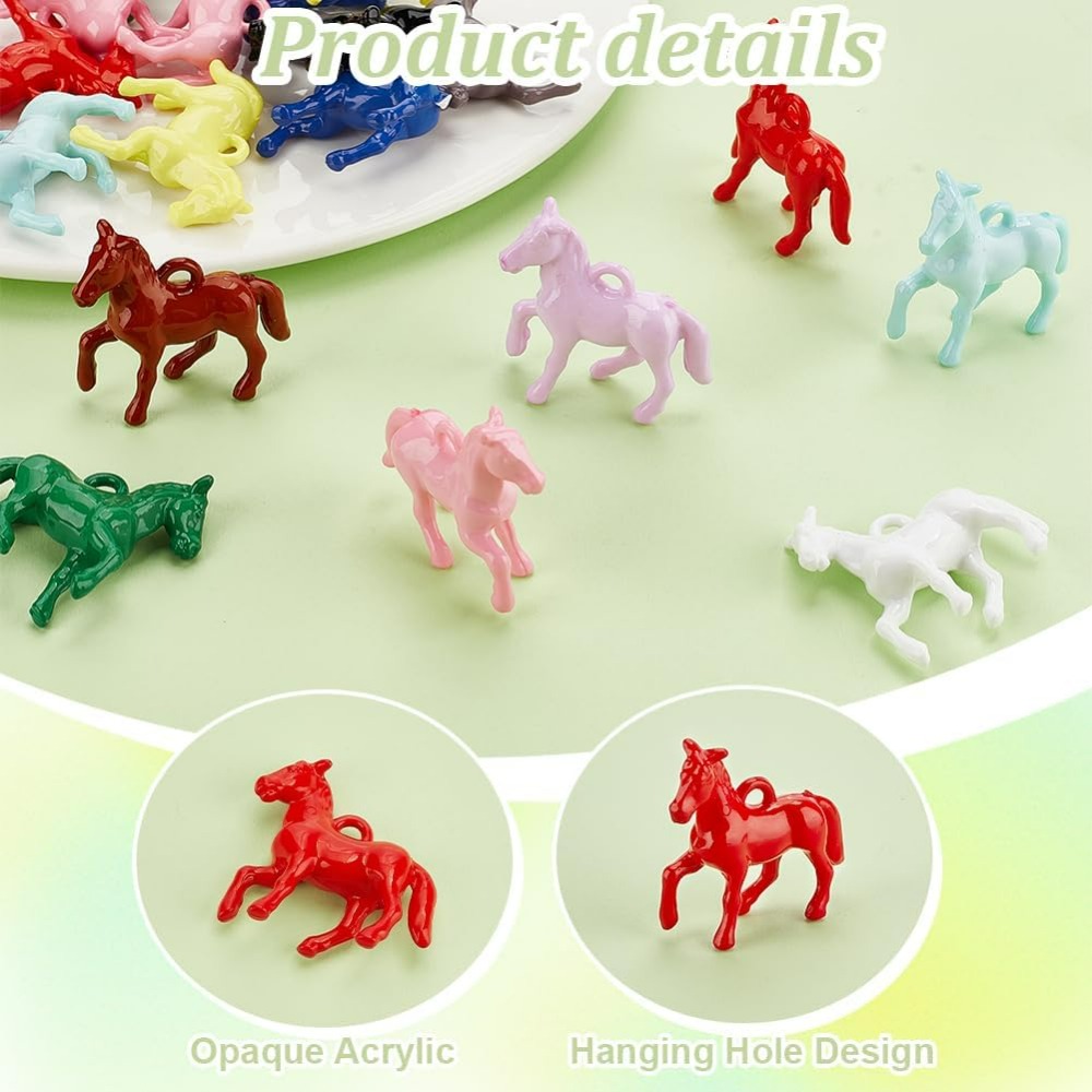 48 adet Opak Akrilik Kolye 12  - Resin Craft Kit incelemesi ve fiyatı