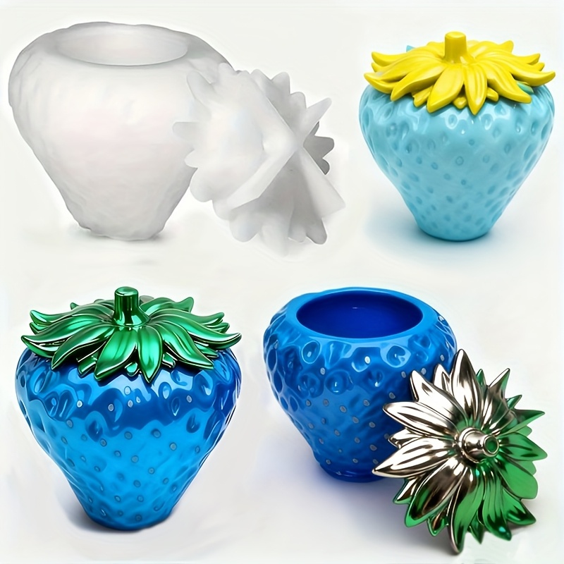 1 Adet Çilek Şeklinde Reçine K - Resin Craft Ideas incelemesi ve fiyatı