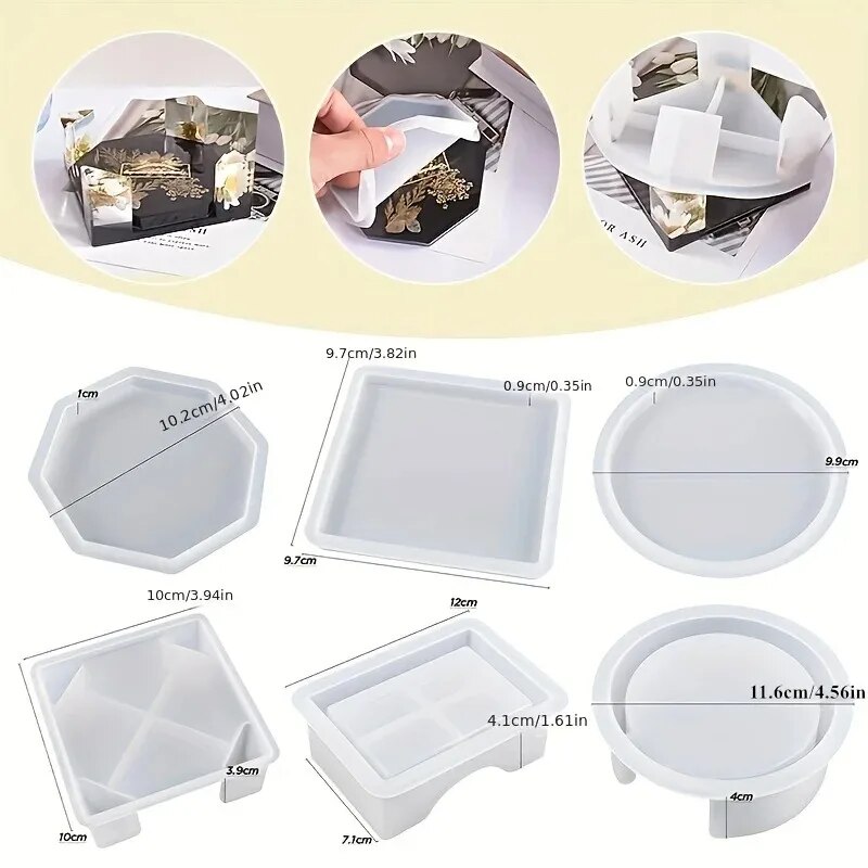 Coaster Reçine Kalıp Seti 1 ad - Mixing Cup Silicone incelemesi ve fiyatı