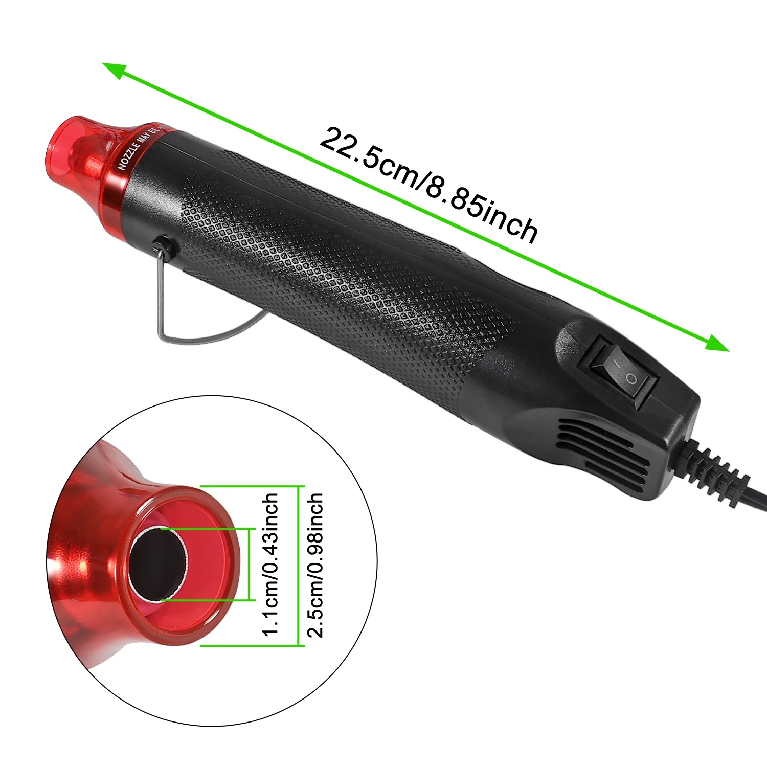656/1060 adet ısıyla daralan m - Heat Gun Small incelemesi ve fiyatı